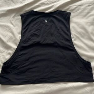 Black Lululemon Workout Tank